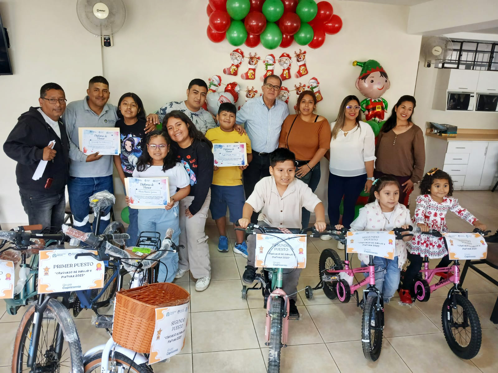 Ganadores del Concurso Caprideño de Dibujo y Pintura 2025